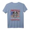 40 Geburtstag Totenkopf T-Shirt – Vintage American Football Geschenk für Fans und Spieler, perfekt für jeden Sonntag & Playoffs
