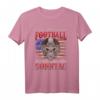 40 Geburtstag Totenkopf T-Shirt – Vintage American Football Geschenk für Fans und Spieler, perfekt für jeden Sonntag & Playoffs