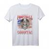 40 Geburtstag Totenkopf T-Shirt – Vintage American Football Geschenk für Fans und Spieler, perfekt für jeden Sonntag & Playoffs