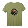 Love American Football In Me Ball Player Distressed Fan T-Shirt – Perfektes Geschenk für Football Fans, Quarterbacks & Trainer für Spieltage & Sunday Funday