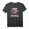 American Football Fan T-Shirt für jeden verdammten Sonntag - Perfekt für Coaches, Trainer und Football-Liebhaber