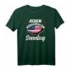 American Football Fan T-Shirt für jeden verdammten Sonntag - Perfekt für Coaches, Trainer und Football-Liebhaber