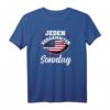 American Football Fan T-Shirt für jeden verdammten Sonntag - Perfekt für Coaches, Trainer und Football-Liebhaber