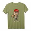 Süßer Affe mit Football - Lustiges American Football T-Shirt für Fans, Spieler und Freizeit