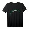 American Football Umriss Football Liebe Touchdown T-Shirt – Perfekt als Geschenk für Football Fans und Spieler