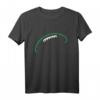 American Football Umriss Football Liebe Touchdown T-Shirt – Perfekt als Geschenk für Football Fans und Spieler