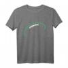 American Football Umriss Football Liebe Touchdown T-Shirt – Perfekt als Geschenk für Football Fans und Spieler