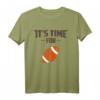 Zeit American Sport Football T-Shirt für Frauen, Männer & Kinder – Perfekte Geschenkidee für Football-Fans, Familien & Freunde bei Playoffs & Finals