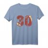 Rugby Spieler 30 Jahre American Football Team 1990 Geschenk T-Shirt – Perfektes Retro-Sportgeschenk für Fans & Familie