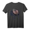 American Football Sport Ball Geschenk T-Shirt – Patriotisches Fan-Shirt für Feiertage & Militärveteranen