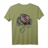 American Football Sport Ball Geschenk T-Shirt – Patriotisches Fan-Shirt für Feiertage & Militärveteranen
