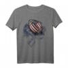 American Football Sport Ball Geschenk T-Shirt – Patriotisches Fan-Shirt für Feiertage & Militärveteranen