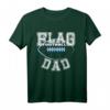 Flag Football Dad T-Shirt für Väter - Perfektes Outfit für Flag Football Spiele & Unterstützung der Kinder