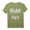 Flag Football Dad T-Shirt für Väter - Perfektes Outfit für Flag Football Spiele & Unterstützung der Kinder