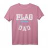 Flag Football Dad T-Shirt für Väter - Perfektes Outfit für Flag Football Spiele & Unterstützung der Kinder