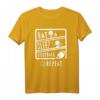 Eat Sleep American Football Repeat T-Shirt für Football-Liebhaber – Perfektes Geschenk für Fans während der gesamten Saison