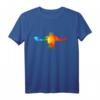American Football Splash Sportler T-Shirt – Perfektes Geschenk für Fans, Sportler & Athleten