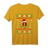 Weihnachten American Football T-Shirt – Lustiges Geschenk für Football Fans, Trainer, Spieler, Väter, Jungen und Kinder