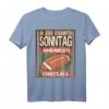 HapMonkey American Football Fan T-Shirt – Cooles Sport Design, Perfekt für Football Fans und Sonntags-Game-Feierlichkeiten