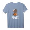 Lustiges American Football Fanshirt mit Football Ball - Perfektes Geschenk für Football Fans zum Geburtstag & Weihnachten