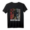 Defense American Football Team T-Shirt mit Quarterback-Illustration – Perfekt für Mannschaften bei Turnieren