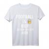 American Football Fan & Bier Trinker T-Shirt - Ideale Geschenkidee für Football- und Bierliebhaber