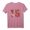 Rugby Spieler 15 Jahre American Football Team Geschenk T-Shirt - Perfektes Fan-Shirt für Geburtstage, Weihnachten & besondere Anlässe