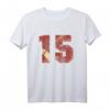 Rugby Spieler 15 Jahre American Football Team Geschenk T-Shirt - Perfektes Fan-Shirt für Geburtstage, Weihnachten & besondere Anlässe