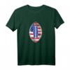 American Football T-Shirt mit Amerikanischer Flagge - Perfekt für Fans und Spieler an Spieltagen
