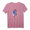 American Football T-Shirt mit Amerikanischer Flagge - Perfekt für Fans und Spieler an Spieltagen
