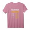 Mechaniker Stundenlohn KFZ Mechatroniker Tuner Schrauber T-Shirt – Lustiges Tuning Geschenk für Autoliebhaber, Drifterinnen & Turbo Motorsport Fans