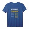 Mechaniker Stundenlohn KFZ Mechatroniker Tuner Schrauber T-Shirt – Lustiges Tuning Geschenk für Autoliebhaber, Drifterinnen & Turbo Motorsport Fans