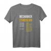 Mechaniker Stundenlohn KFZ Mechatroniker Tuner Schrauber T-Shirt – Lustiges Tuning Geschenk für Autoliebhaber, Drifterinnen & Turbo Motorsport Fans