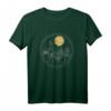 HapMonkey Harry Potter Hogwarts Full Moon Line Art T-Shirt – Offiziell lizenziertes Fan-Merchandise für Zauberer & Magie-Fans