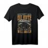 Reichet Mir Die Rute Ihr Narren T-Shirt - Lustiges Angel Geschenk für Angler & Angelfreunde zu jedem Anlass