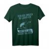 Angler T-Shirt mit lustigem Spruch 'Schluck endlich du Luder' – Witziges Geschenk für Männer, Jungs & Angler mit Humor