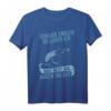 Angler T-Shirt mit lustigem Spruch 'Schluck endlich du Luder' – Witziges Geschenk für Männer, Jungs & Angler mit Humor