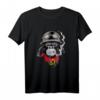 Angola T-Shirt mit Gorilla-Motiv für Motorradfahrer & Biker - Robustes Design, doppelt genähter Saum