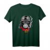 Angola T-Shirt mit Gorilla-Motiv für Motorradfahrer & Biker - Robustes Design, doppelt genähter Saum