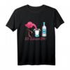 Es Eskaliert EH! Lustiges Flamingo & Ouzo T-Shirt – Perfekt für Griechenland-Urlaub, Partys & Ouzo Fans