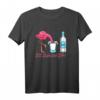 Es Eskaliert EH! Lustiges Flamingo & Ouzo T-Shirt – Perfekt für Griechenland-Urlaub, Partys & Ouzo Fans