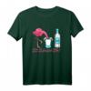 Es Eskaliert EH! Lustiges Flamingo & Ouzo T-Shirt – Perfekt für Griechenland-Urlaub, Partys & Ouzo Fans
