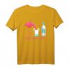Es Eskaliert EH! Lustiges Flamingo & Ouzo T-Shirt – Perfekt für Griechenland-Urlaub, Partys & Ouzo Fans