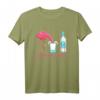 Es Eskaliert EH! Lustiges Flamingo & Ouzo T-Shirt – Perfekt für Griechenland-Urlaub, Partys & Ouzo Fans