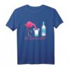 Es Eskaliert EH! Lustiges Flamingo & Ouzo T-Shirt – Perfekt für Griechenland-Urlaub, Partys & Ouzo Fans