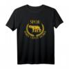 SPQR - Roma Caput Mundi T-Shirt mit Kapitolinischer Wölfin und Lorbeerkranz – Perfekt für Antike Fans und Römische Geschichte Liebhaber