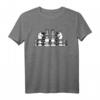 Antike Schachfiguren T-Shirt – Vintage Hobby Schachmatt Shirt für Schachspieler, Vereinsmitglieder, Damen und Herren, perfektes Geschenk zum Geburtstag oder Weihnachten