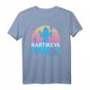 Kartikeya Hindu-Gott Antike Hindu-Mythologie T-Shirt – Retro Vaporwave Design für Mythologie- und Hinduismus-Liebhaber