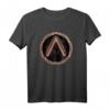 Sparta Symbol T-Shirt mit Lambda – Antikes griechisches Wappen aus Kupfer für Geschichts- und Kulturliebhaber
