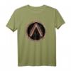Sparta Symbol T-Shirt mit Lambda – Antikes griechisches Wappen aus Kupfer für Geschichts- und Kulturliebhaber